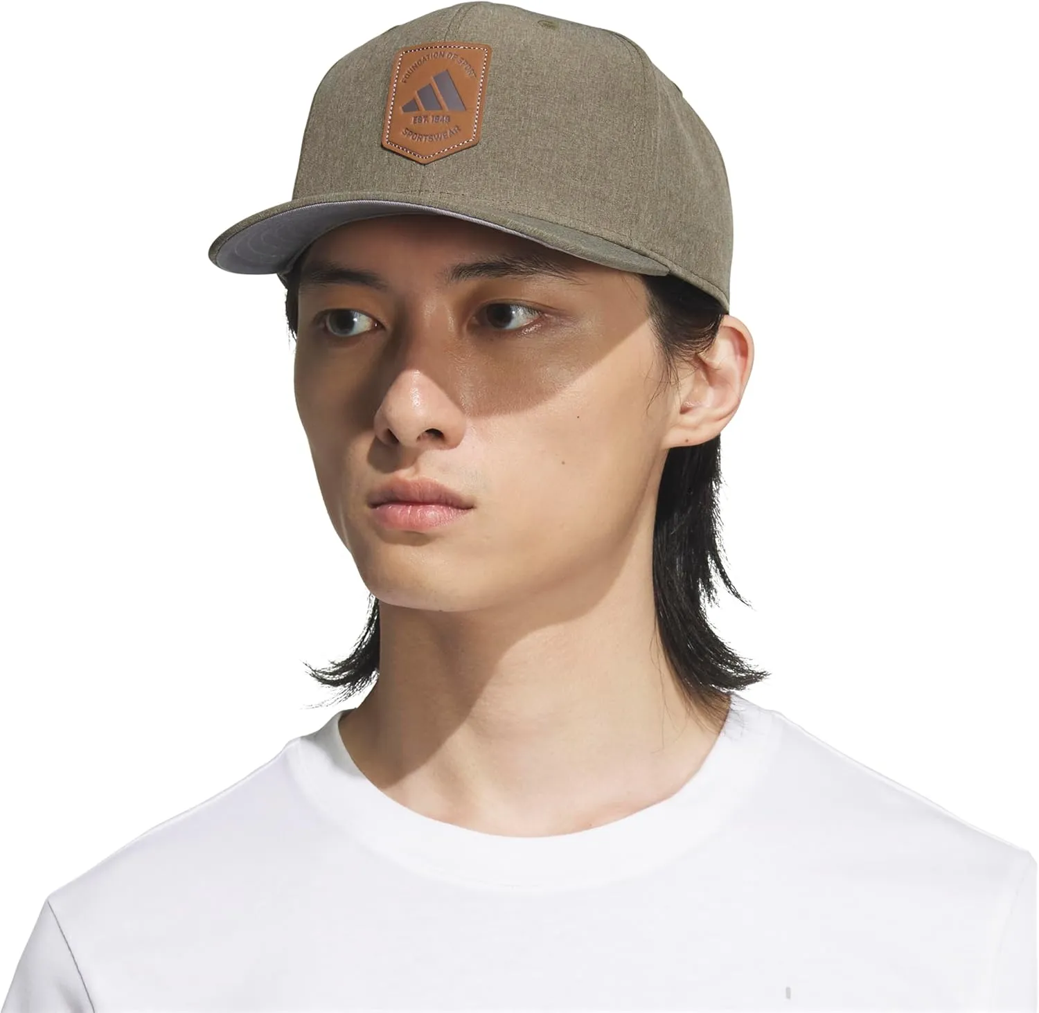 adidas Men's Scorecard High Crown Low Curve Brim Snapback Adjustable Fit Course Style Hat
