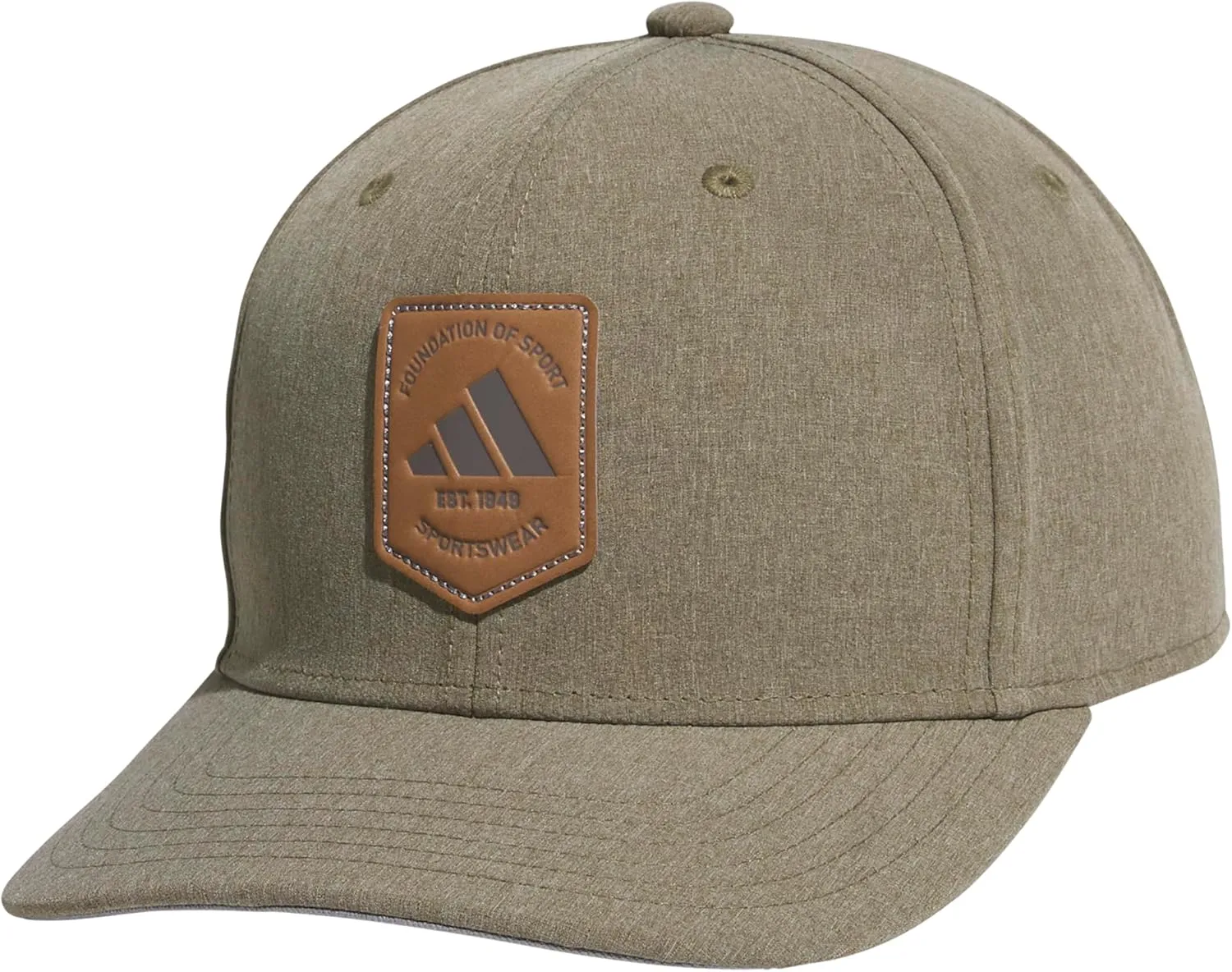 adidas Men's Scorecard High Crown Low Curve Brim Snapback Adjustable Fit Course Style Hat