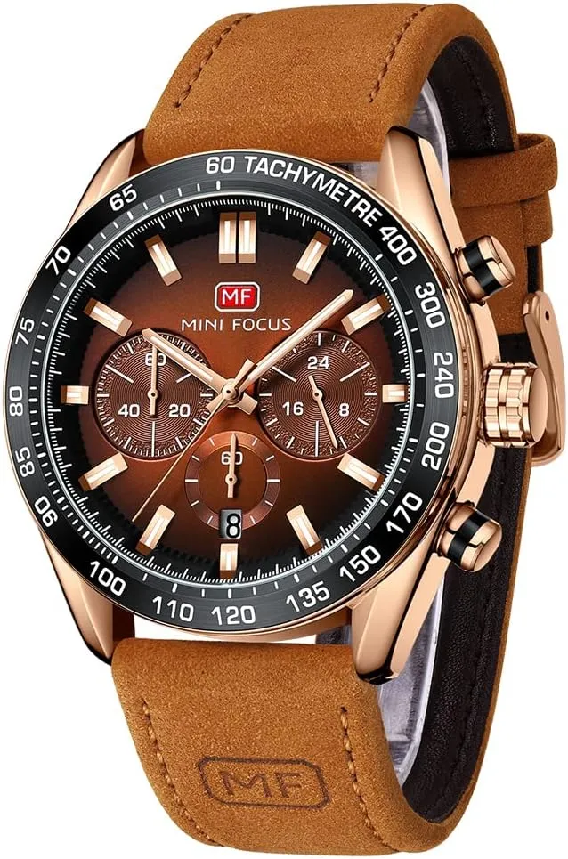 AIMES Watch for Men Sport Military Waterproof Chronograph Mens Watches Analog Quartz Big Face Classic Stylish Fashion Casual Designer Business Work Wrist Watch Elegant Gift for Men