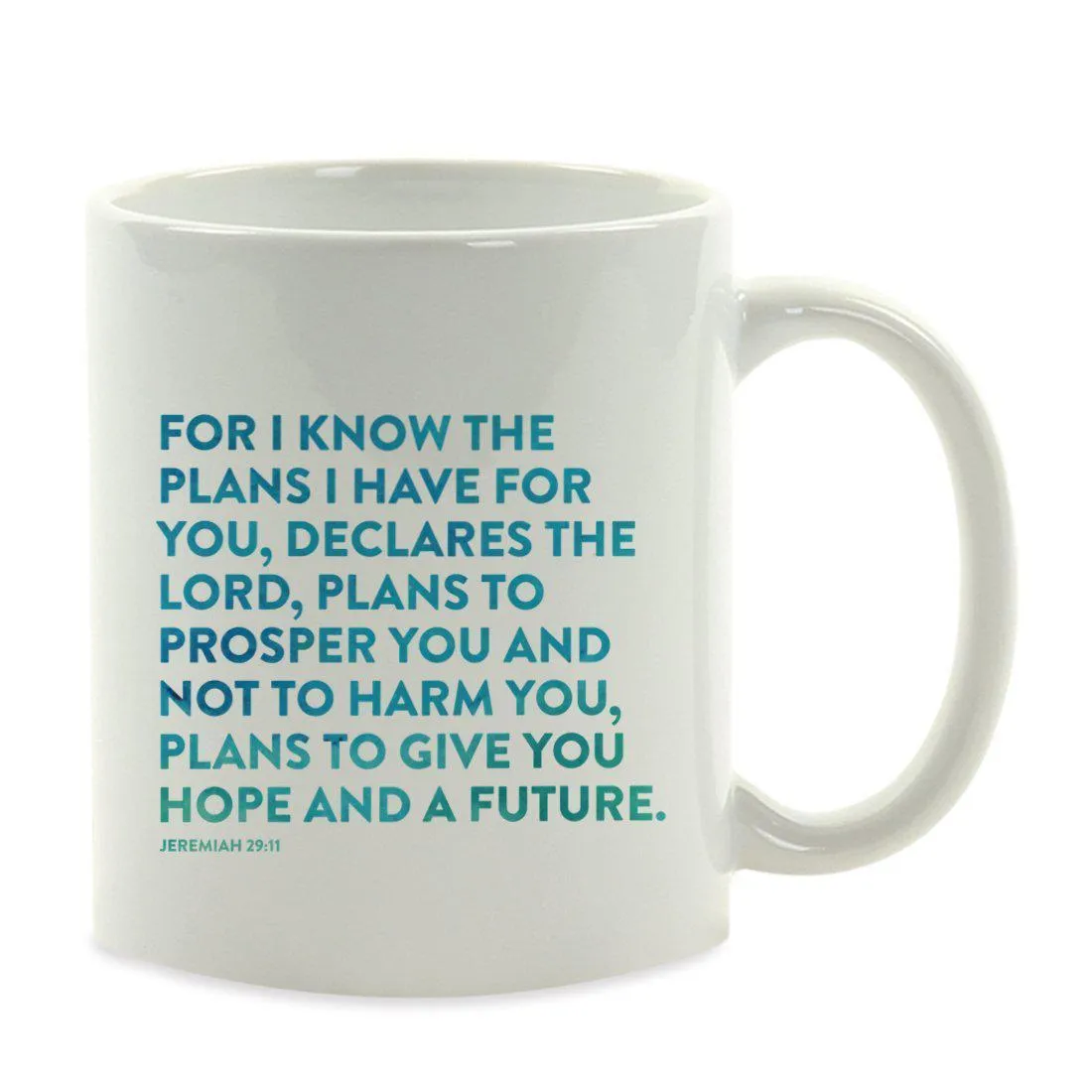 Andaz Press 11oz Bible Verses Coffee Mug