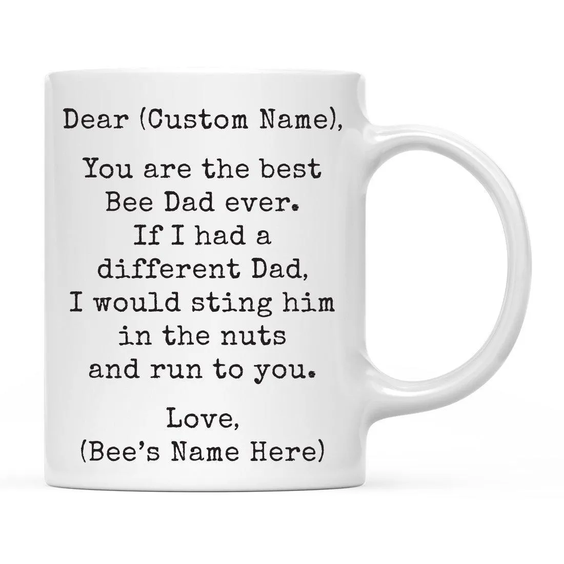 Andaz Press 11oz Personalized Funny Best Pet Dad Coffee Mug