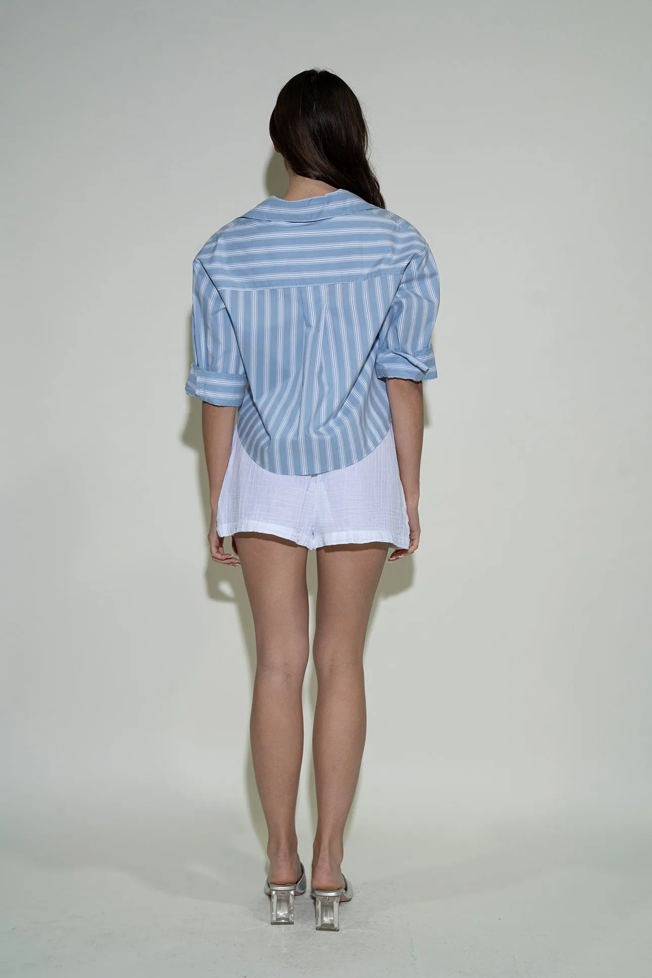 Aura Top - Bluey Stripe