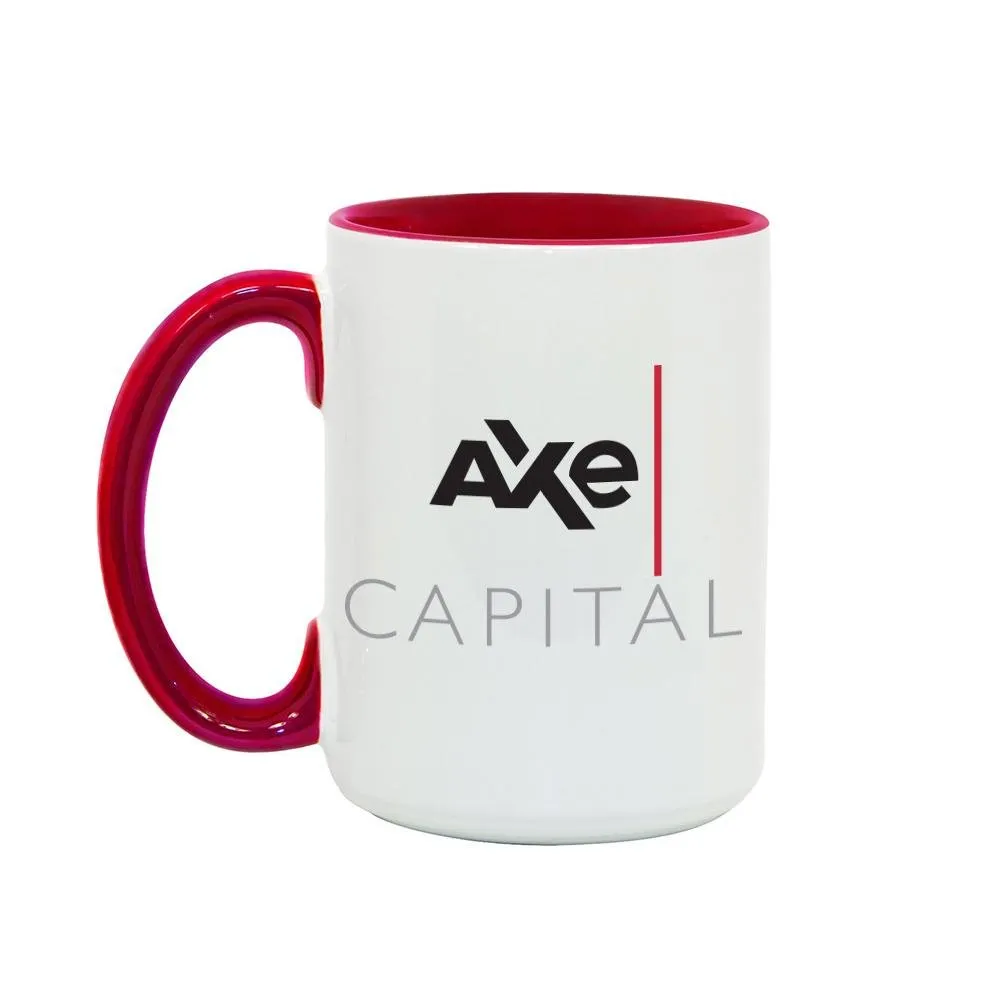 Billions Axe Capital Stacked Logo Two-Tone Mug