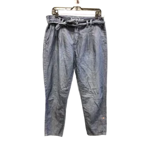 Blue Denim Pants Cropped Rhyth in blues, Size 10