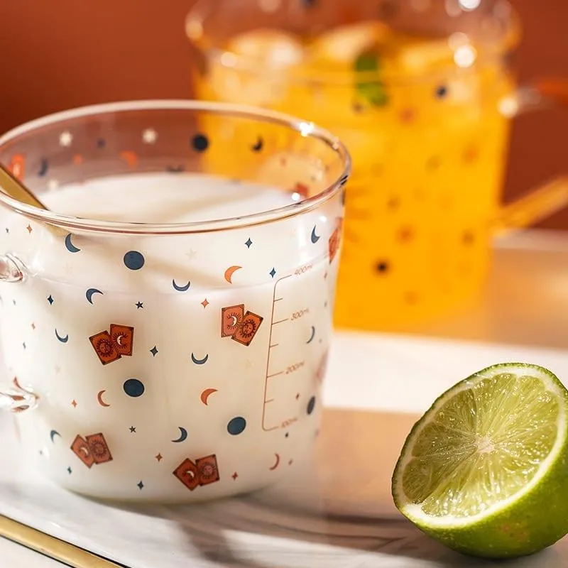 Boho Style Glass Tea Cup