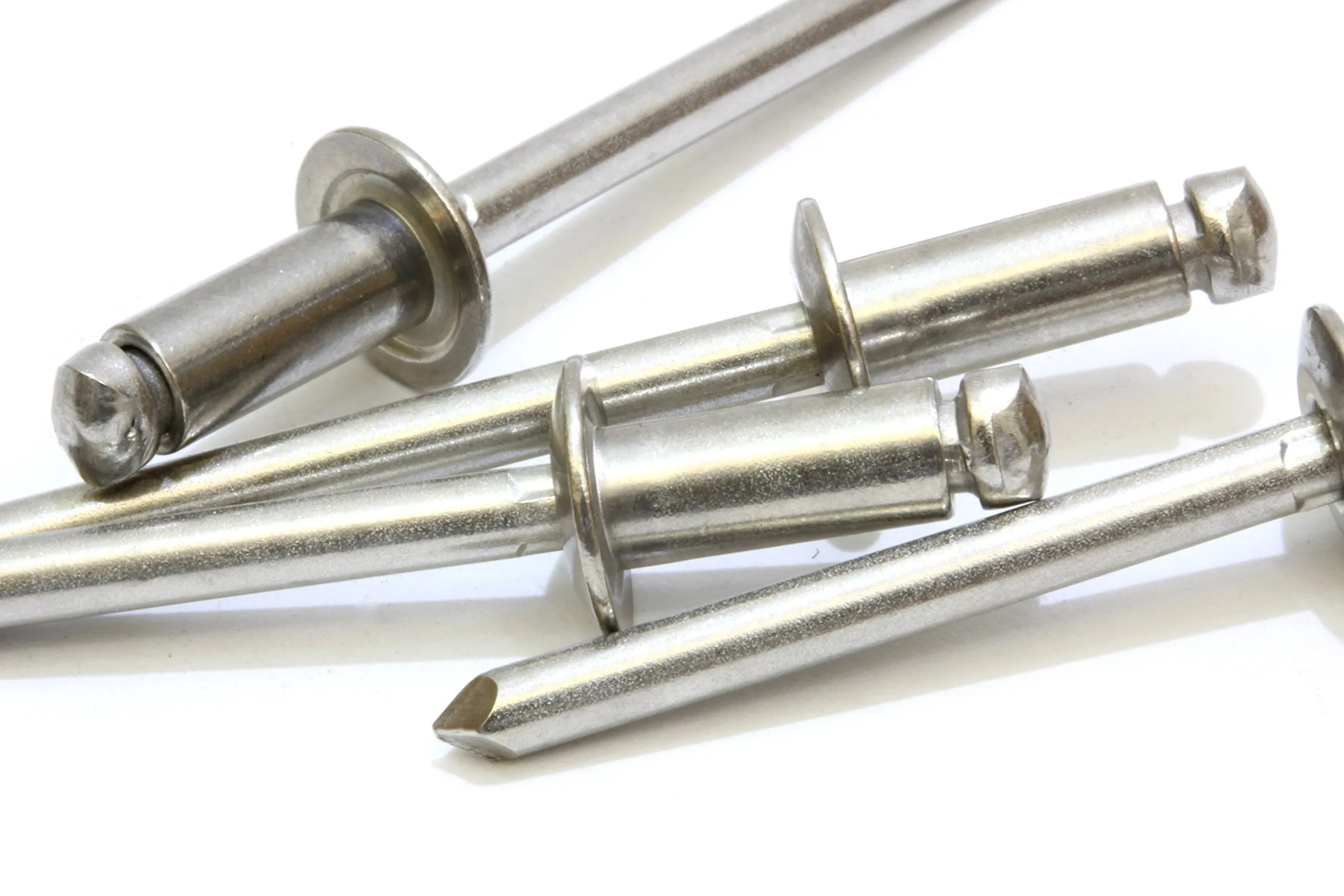 Bolt Dropper Rivets, Stainless Steel 1/8" x 3/8" Inch (100 Pack), Gap (0.31-0.37)", Blind