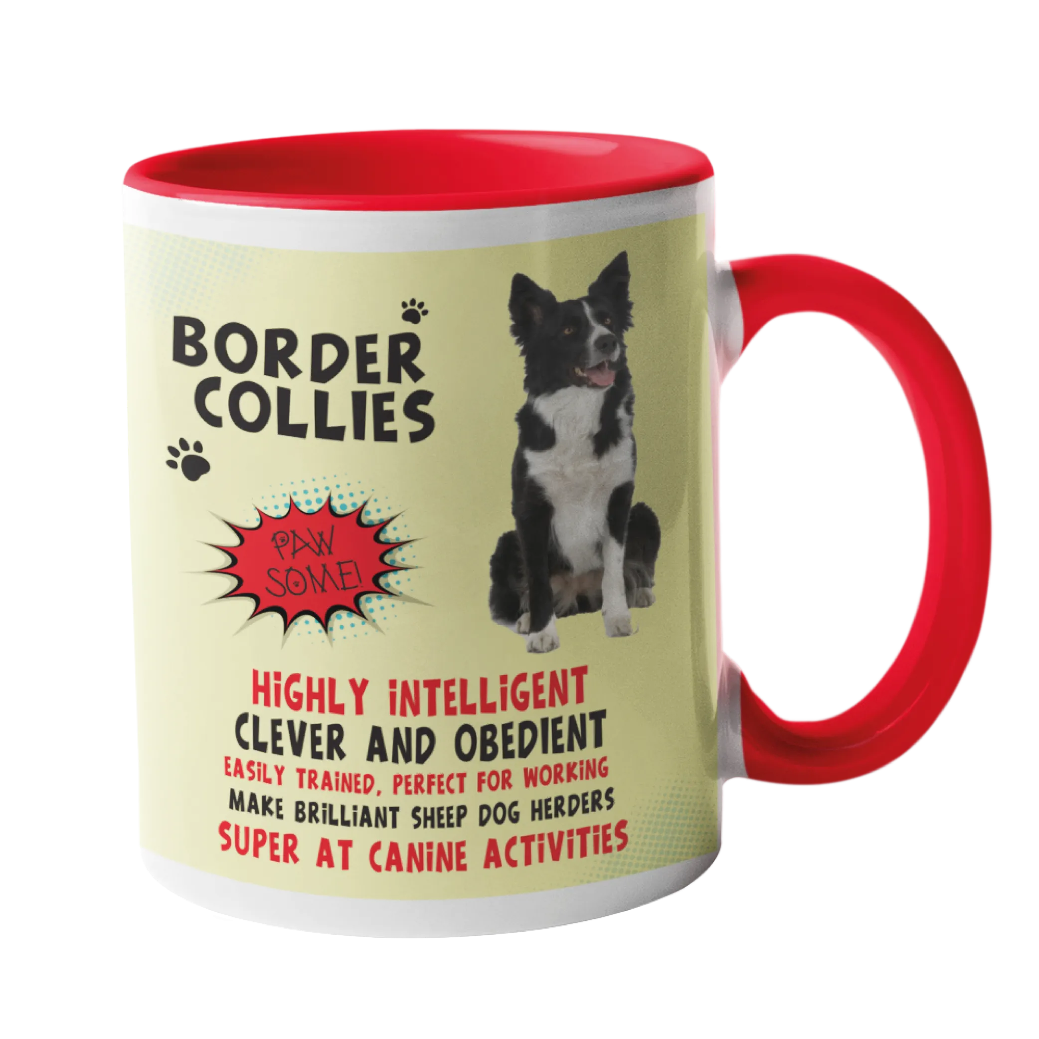 Border Collie Dog Breed Mug