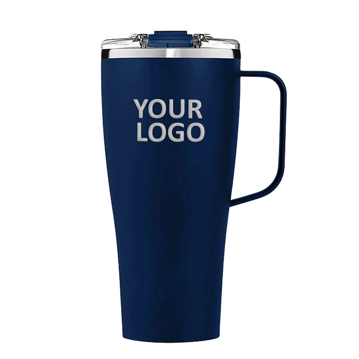 Brumate Toddy XL 32 Oz Custom Coffee Mugs, Navy