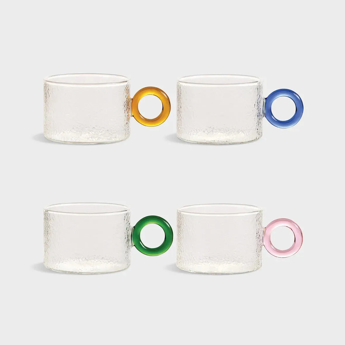 Chiquito Glass Mugs | Set of 4