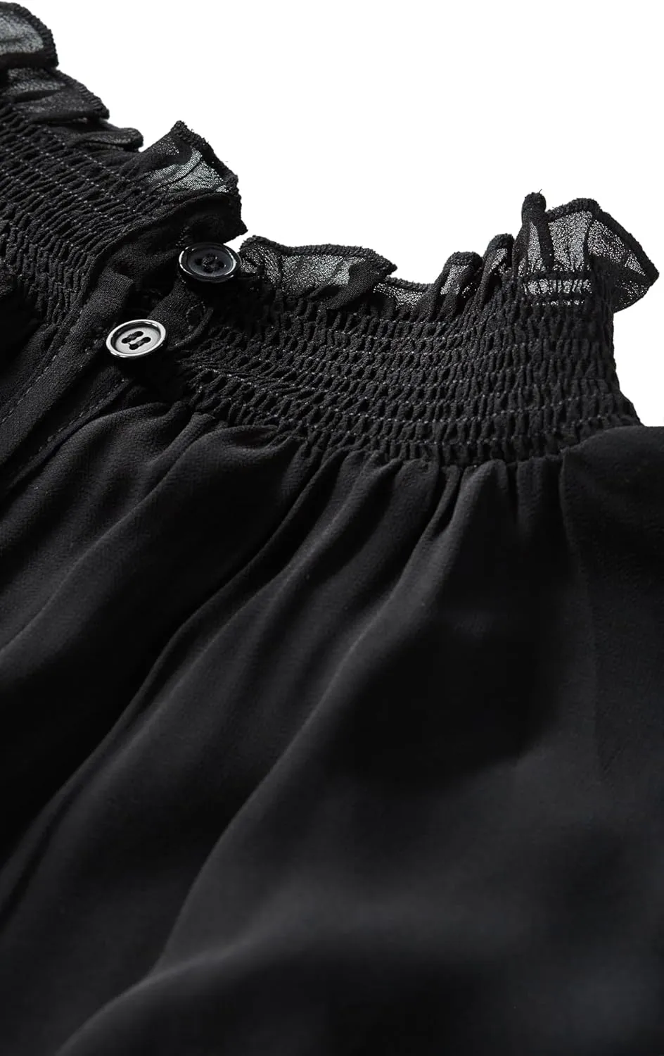 City Chic Plus Size Portobello Road Sheer Dress in Black