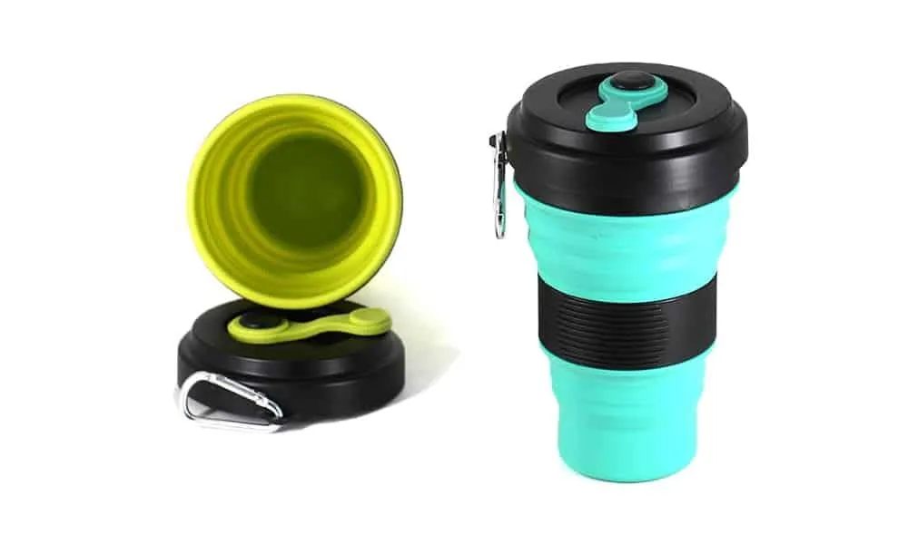 Colorful Folding Silicone Coffee Mug