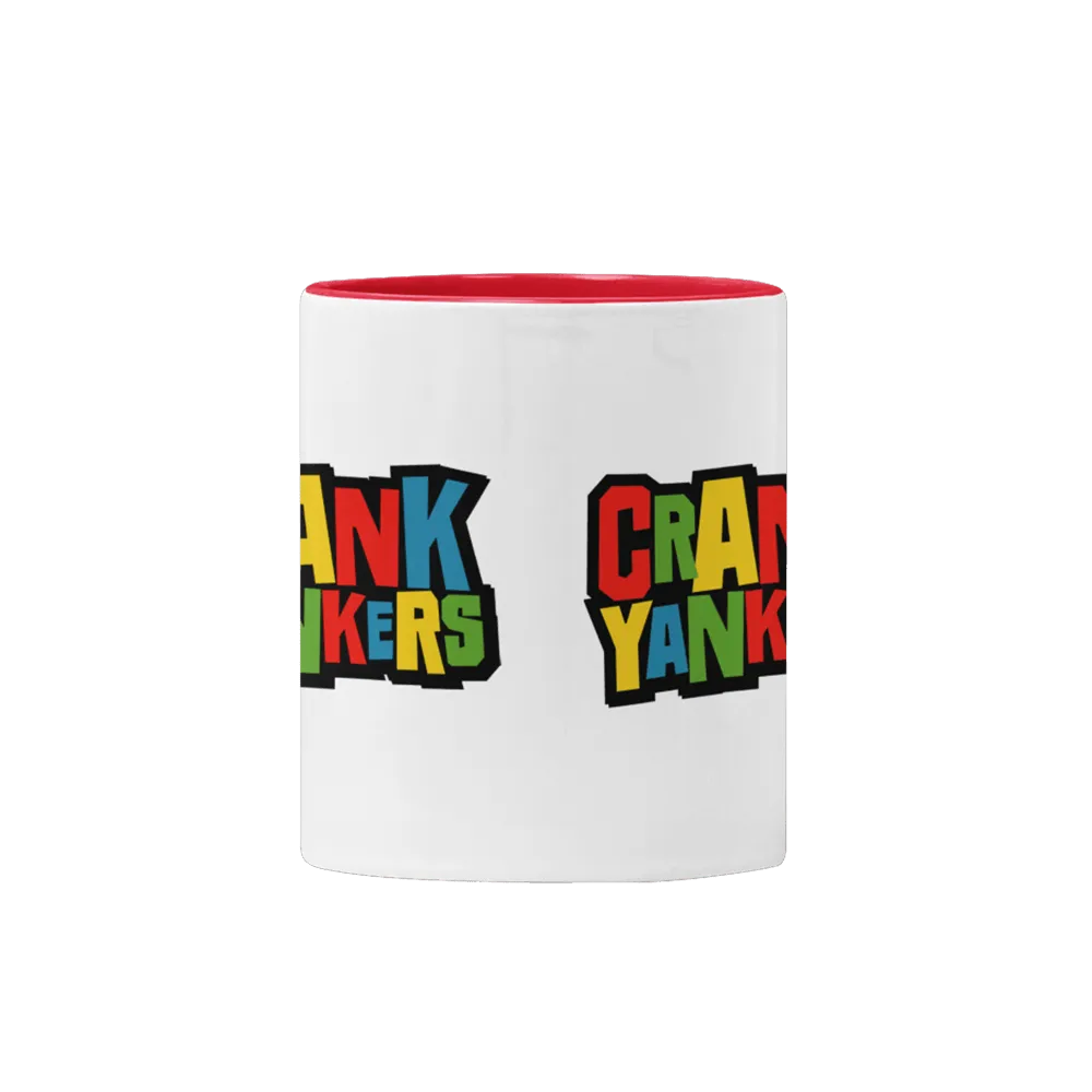 Crank Yankers Logo Two-Tone Mug