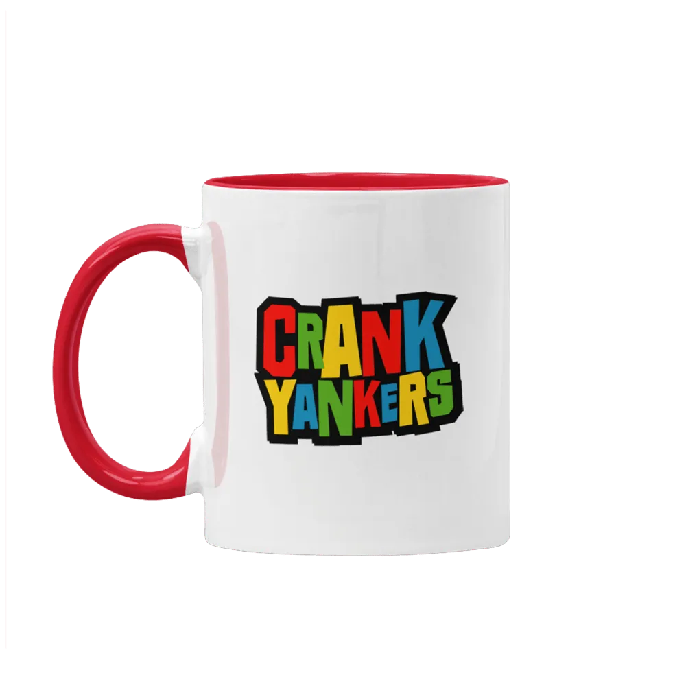 Crank Yankers Logo Two-Tone Mug