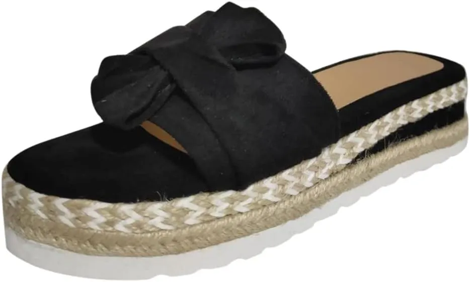 Eduavar Sandals for Women Dressy Summer, Platform Sandals Women Summer Beach Espadrille Sandals Breathable Open Toe Slippers
