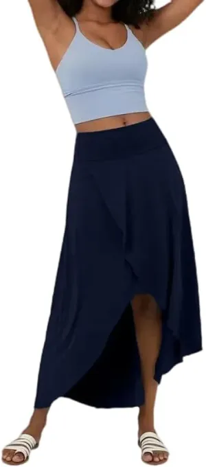 Elegant Long Skirts for Women - Maxi Skirt, Trendy Summer Style-B