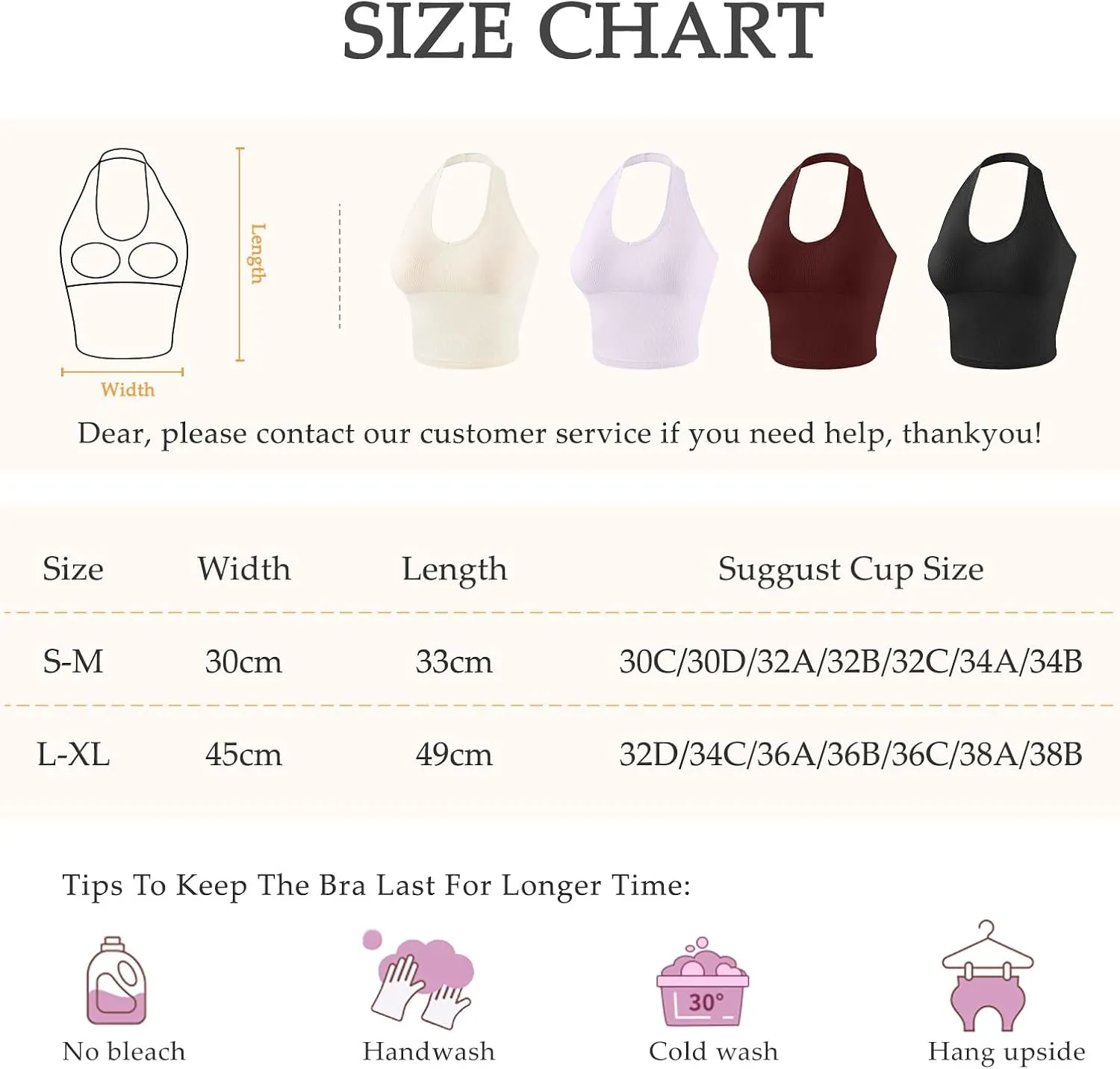 Eleplus 2 Pieces V Neck Halter Crop Tanks Tops for Women Backless Going Out Tops Workout Sport Bra Pack of 2