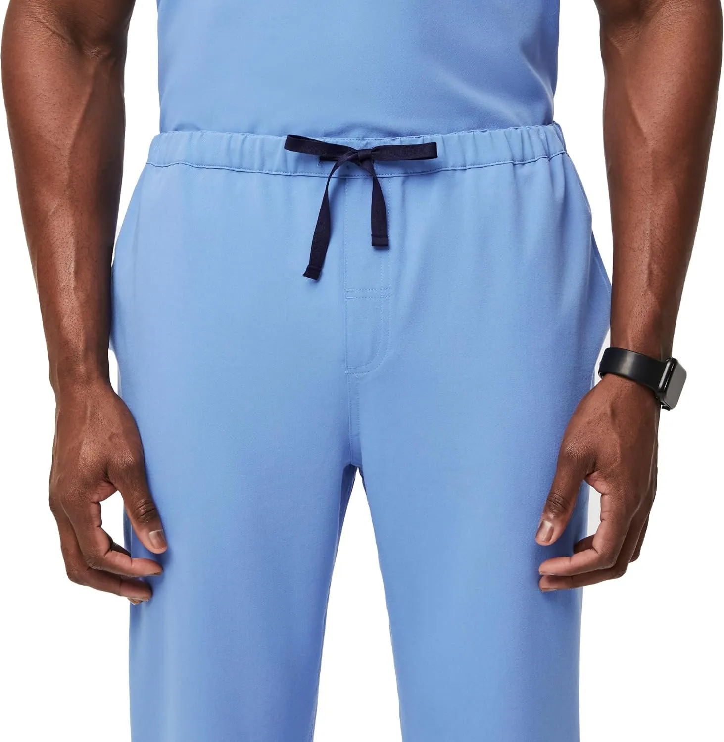 FIGS Pisco Basic Scrub Pants for Men ?? Structured Fit, Straight Leg, 4 Pockets, Anti-Wrinkle
