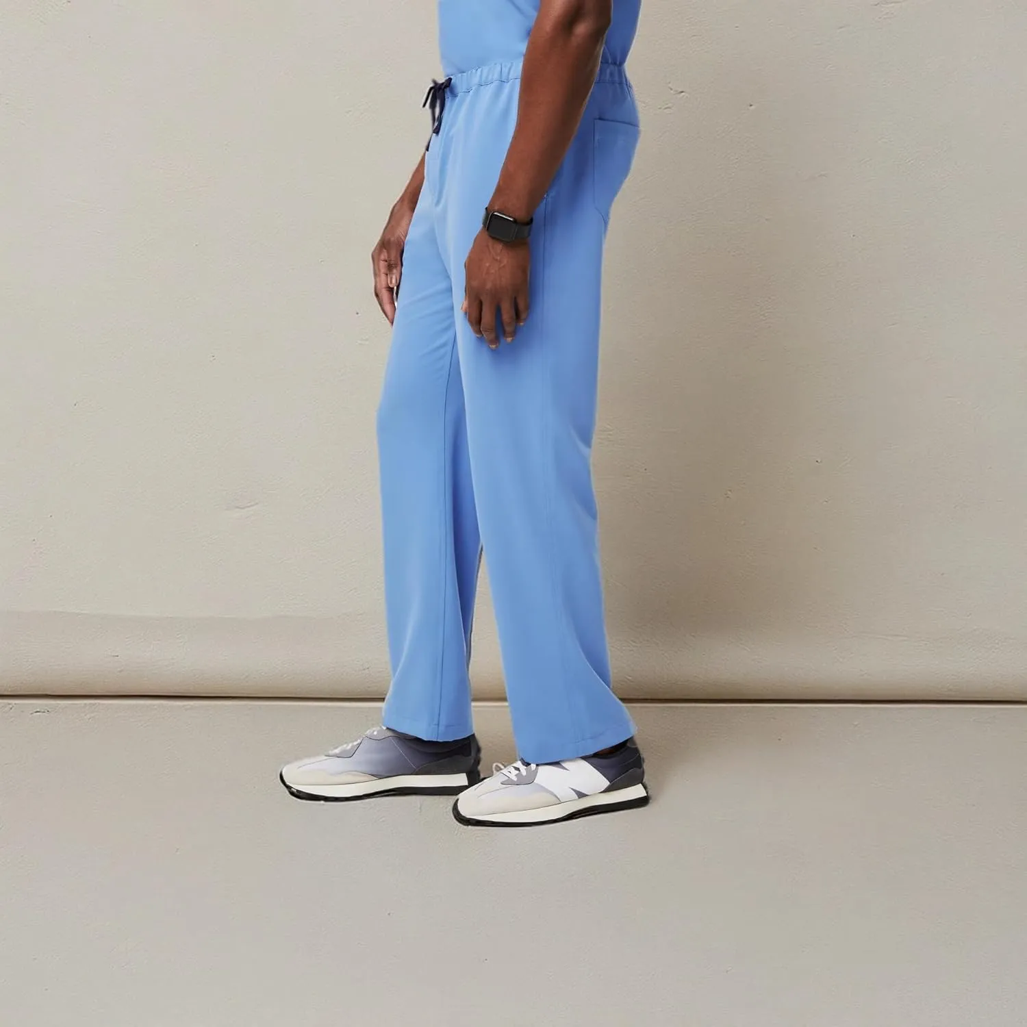 FIGS Pisco Basic Scrub Pants for Men ?? Structured Fit, Straight Leg, 4 Pockets, Anti-Wrinkle