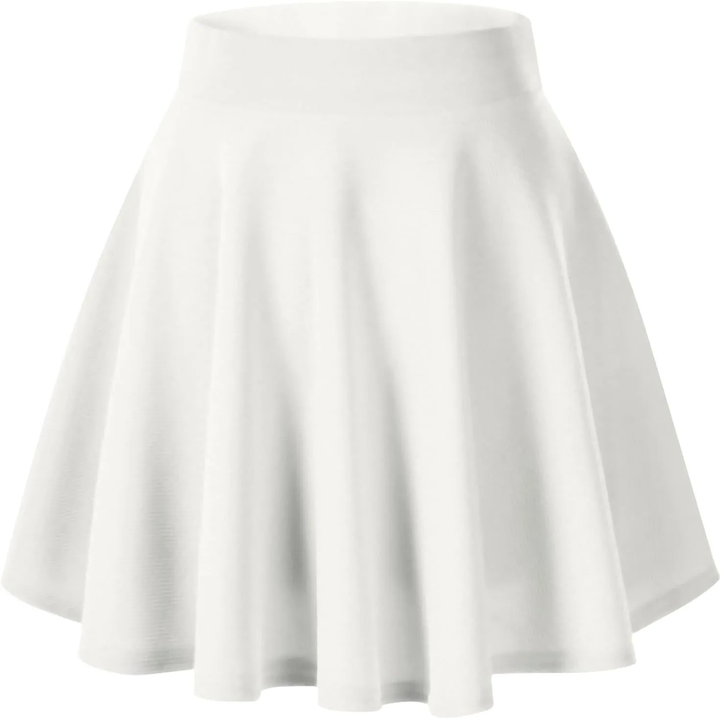 Flared A Line Skirt for Women High Waist Swing Midi Skater Skirts Classic Casual Vintage Skirt Clothes