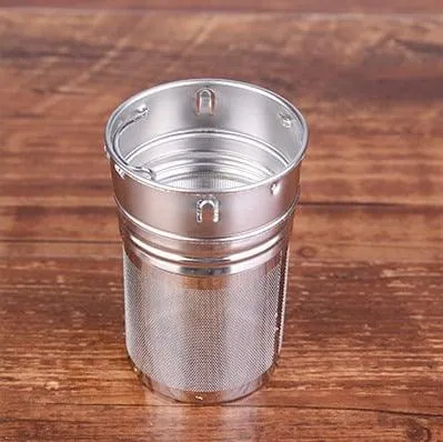 Glass Water Bottle with Tea Infuser and Bamboo Lid