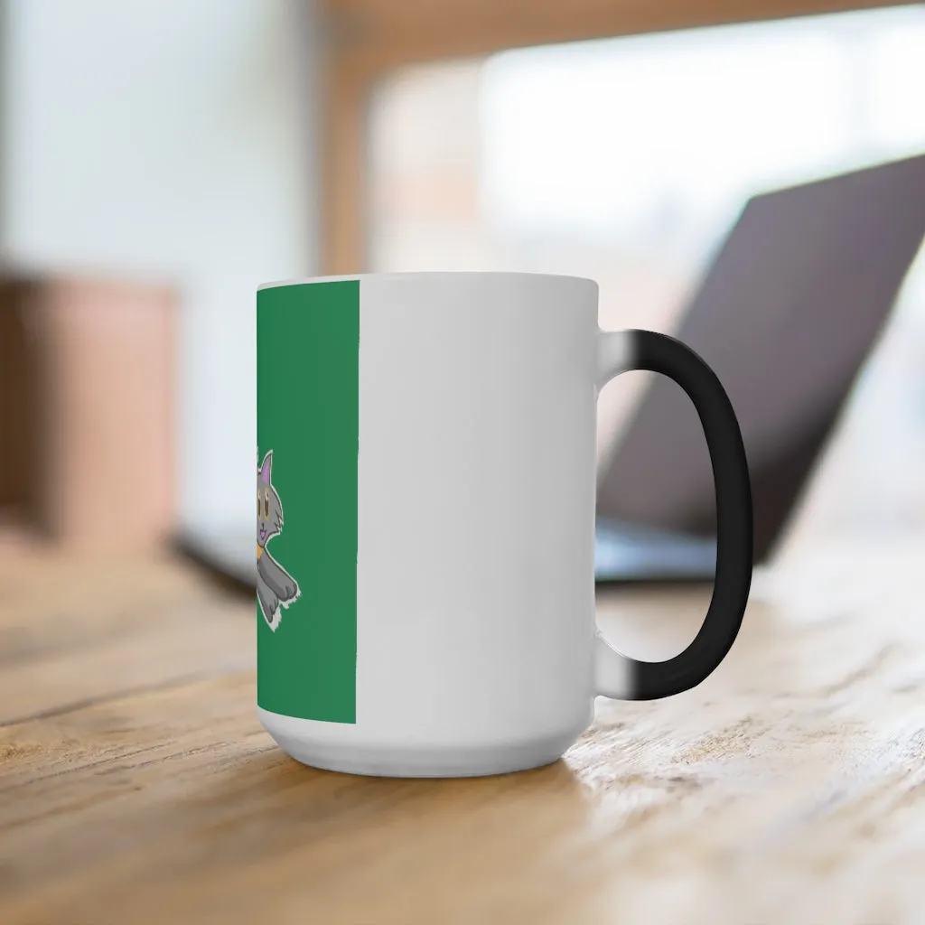 Grey Kitty Color Changing Mug