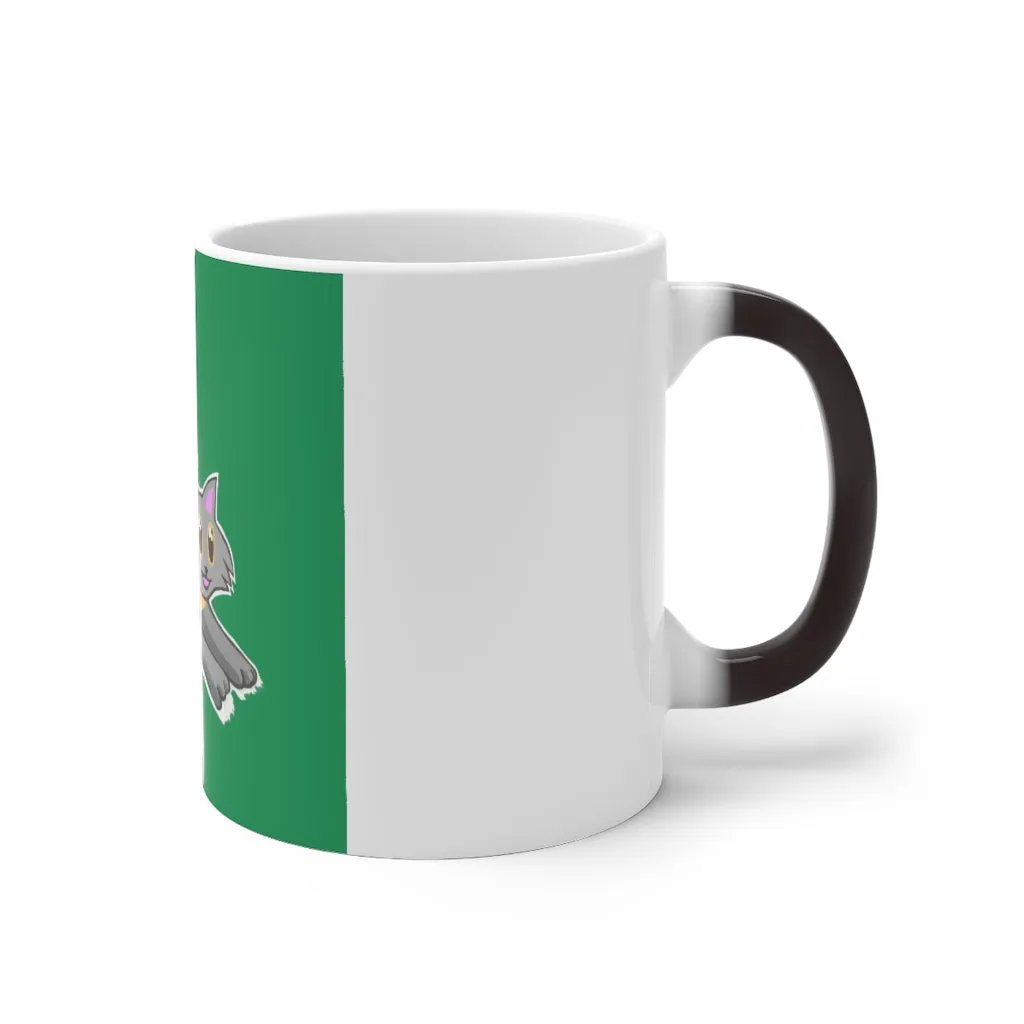 Grey Kitty Color Changing Mug