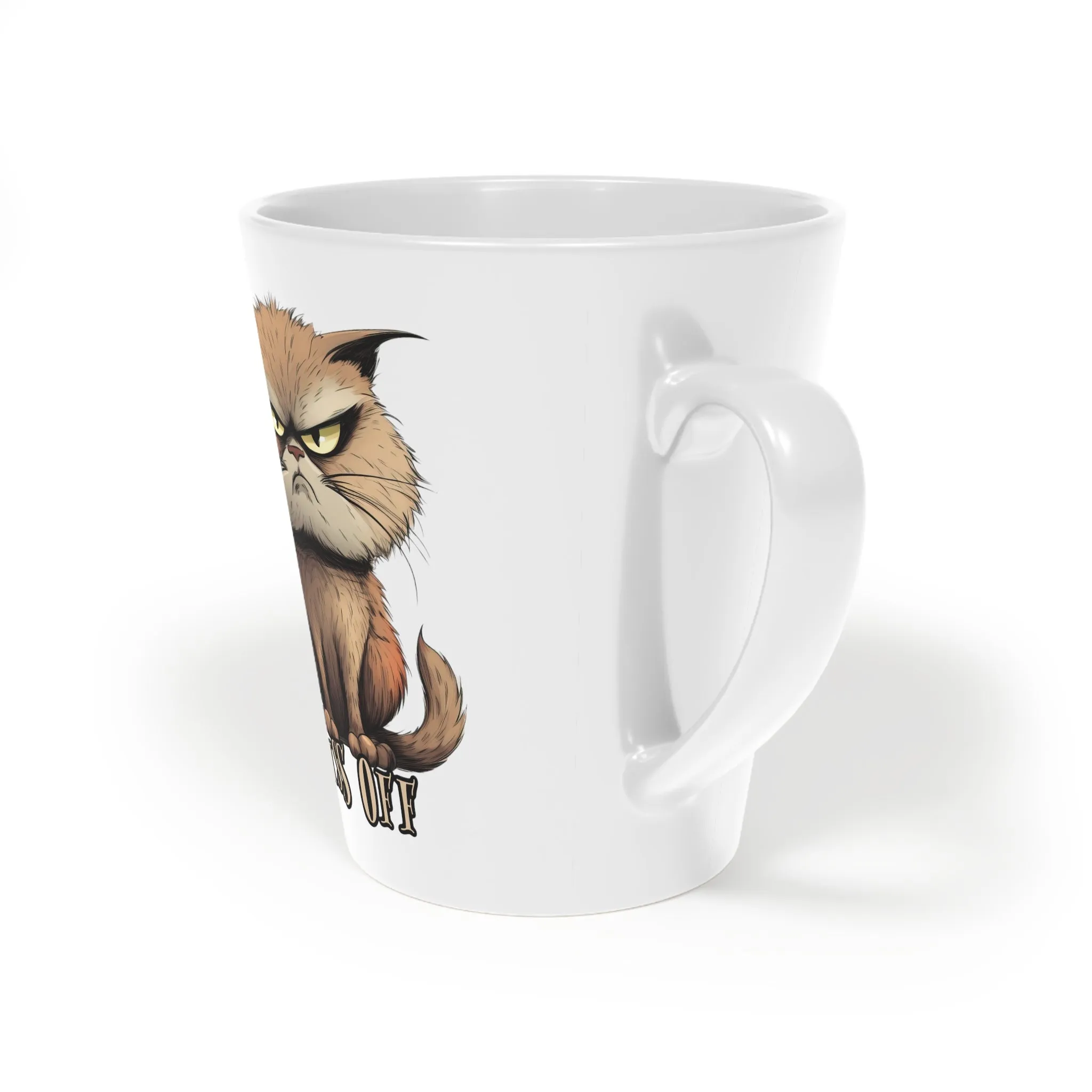 Grumpy Cat Latte Mug, 12oz