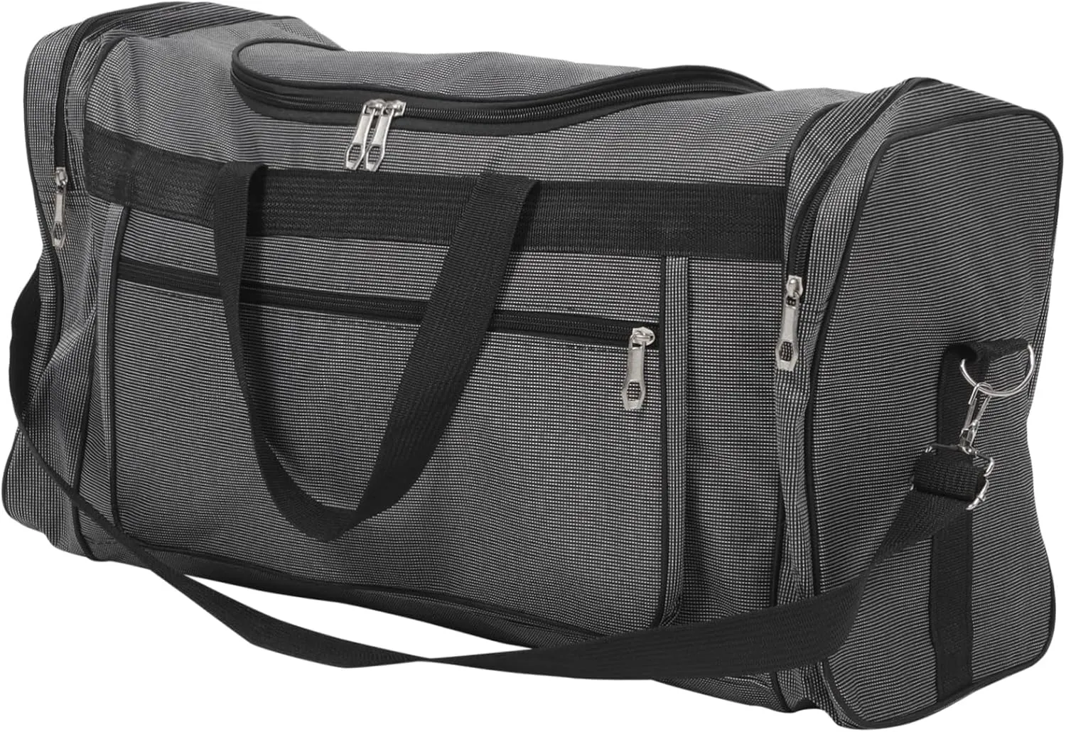Gym Tote Bag Large Travel Bag Padded Straps for Sports Hiking and Fitness Portable Duffel