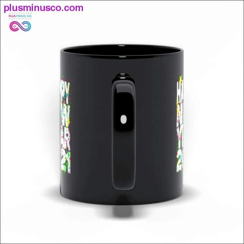 Happy New Year 2021 Black Mugs