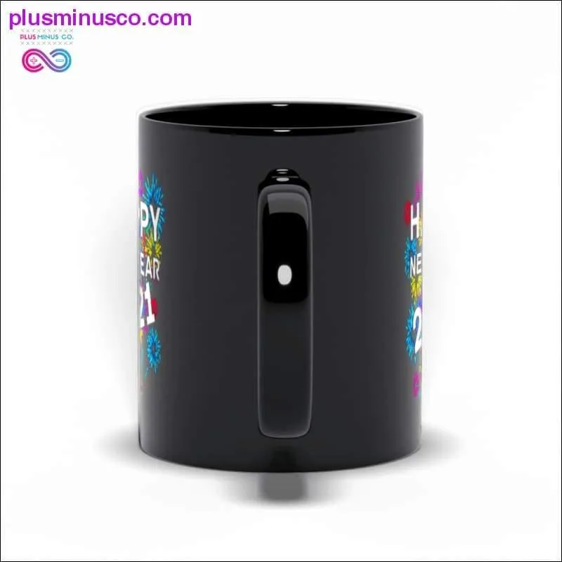 Happy New Year 2021 / Year End Black Mugs