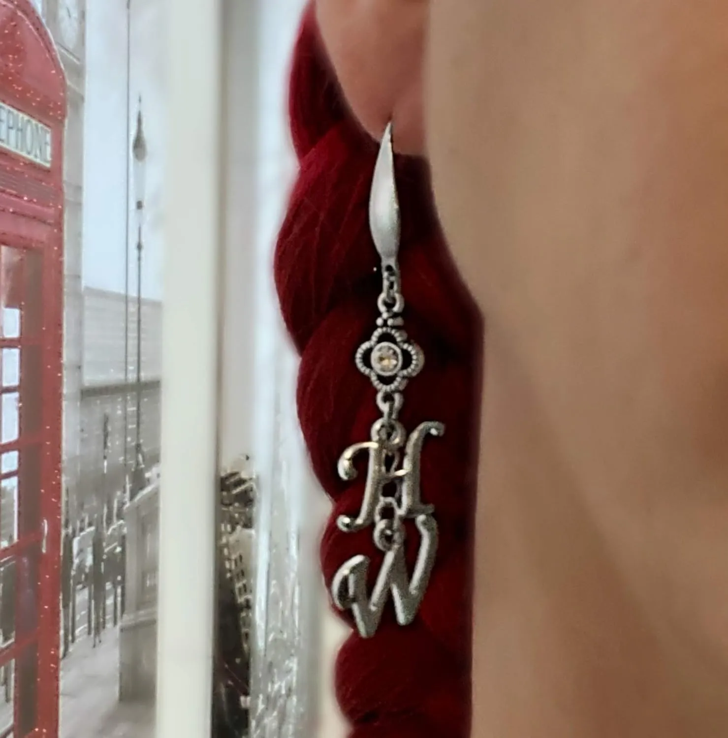 HOTWIFE Earring Sets - Jewelry, Hot Wife, Vixen, MFM, Queen of Spades, QOS, Swinger, Lifestyle, BBC, Cuckold, Threesome, Anklet, Bracelet