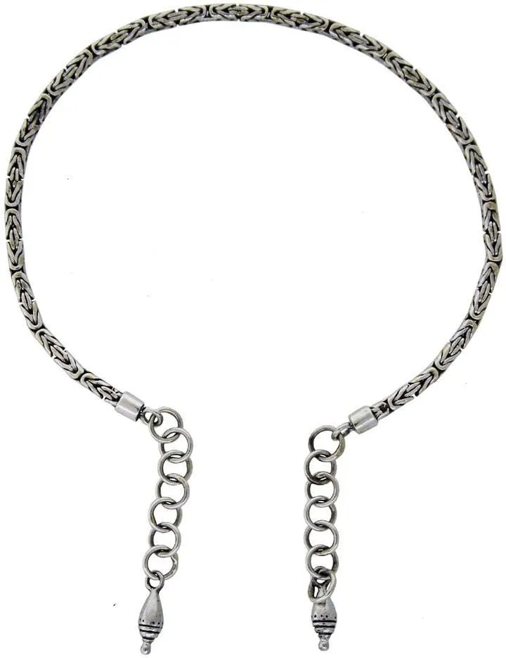 Jewelry 925 Sterling Silver Anklet Connector Chain Vault AK25 (Large)