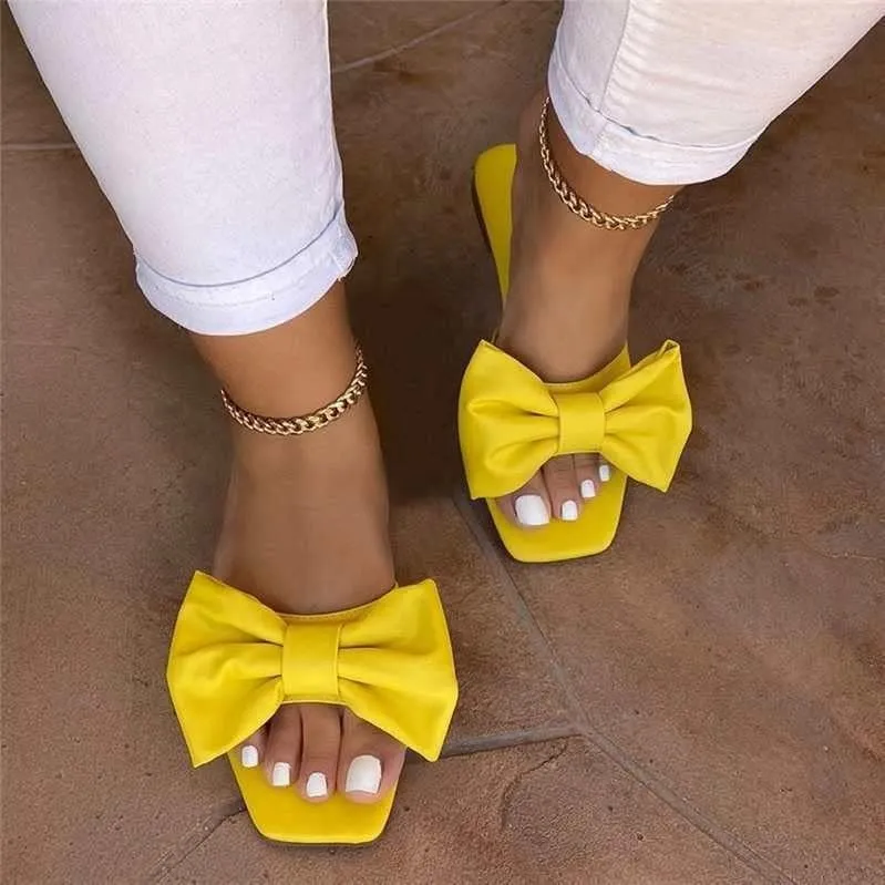Ladmiple Sandals for Women Dressy Summer,Womens Casual Cute Bow Knot Shoes Sandals Comfy Beach Wide Width Flats Sandal
