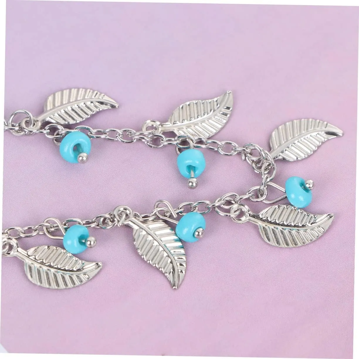 LIFKOME Woman Ankle Sea Ankle Charm Bracelet Bohemian Bracelet Spiral Bracelet Chain Bracelet Beach Foot Chain