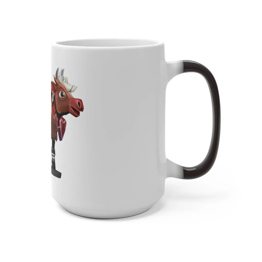 Light Brown Cow Color Changing Mug