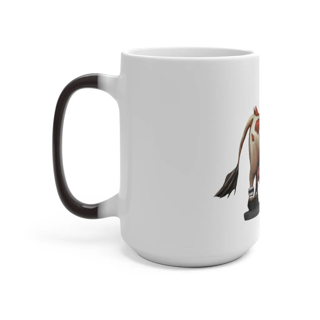 Light Brown Cow Color Changing Mug