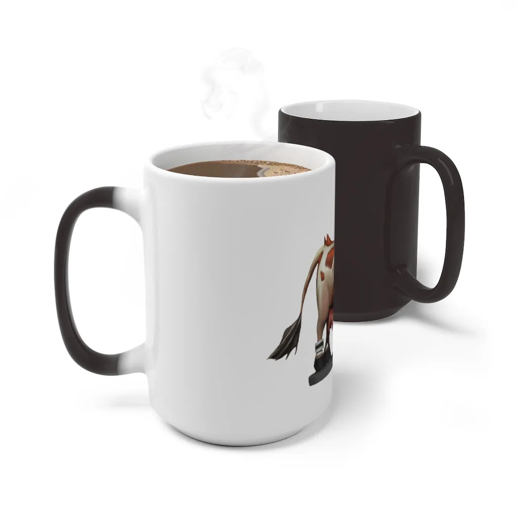 Light Brown Cow Color Changing Mug