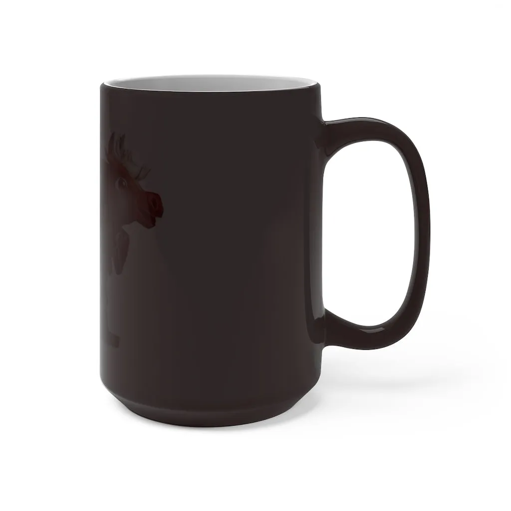 Light Brown Cow Color Changing Mug