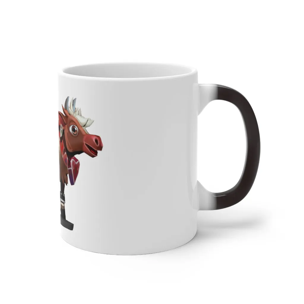 Light Brown Cow Color Changing Mug