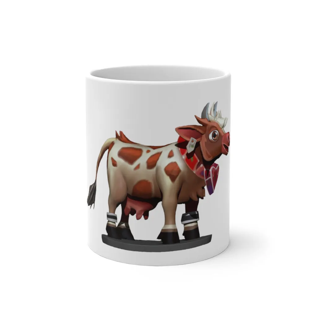 Light Brown Cow Color Changing Mug