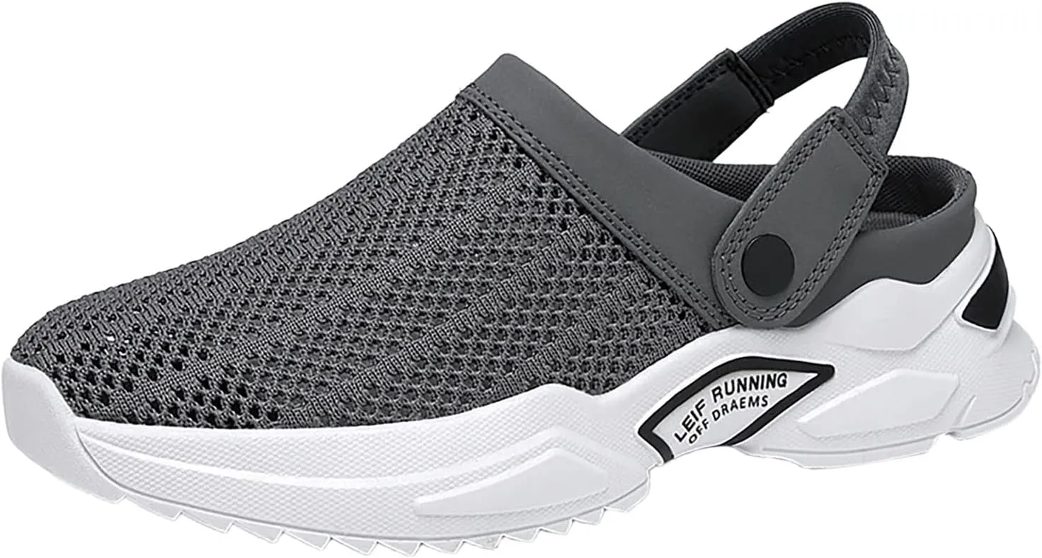Mens Sandals Slides Size Men Casual Soft Flat Slippers Breathable Lightweight Walking Shoes Fashion Sides Men