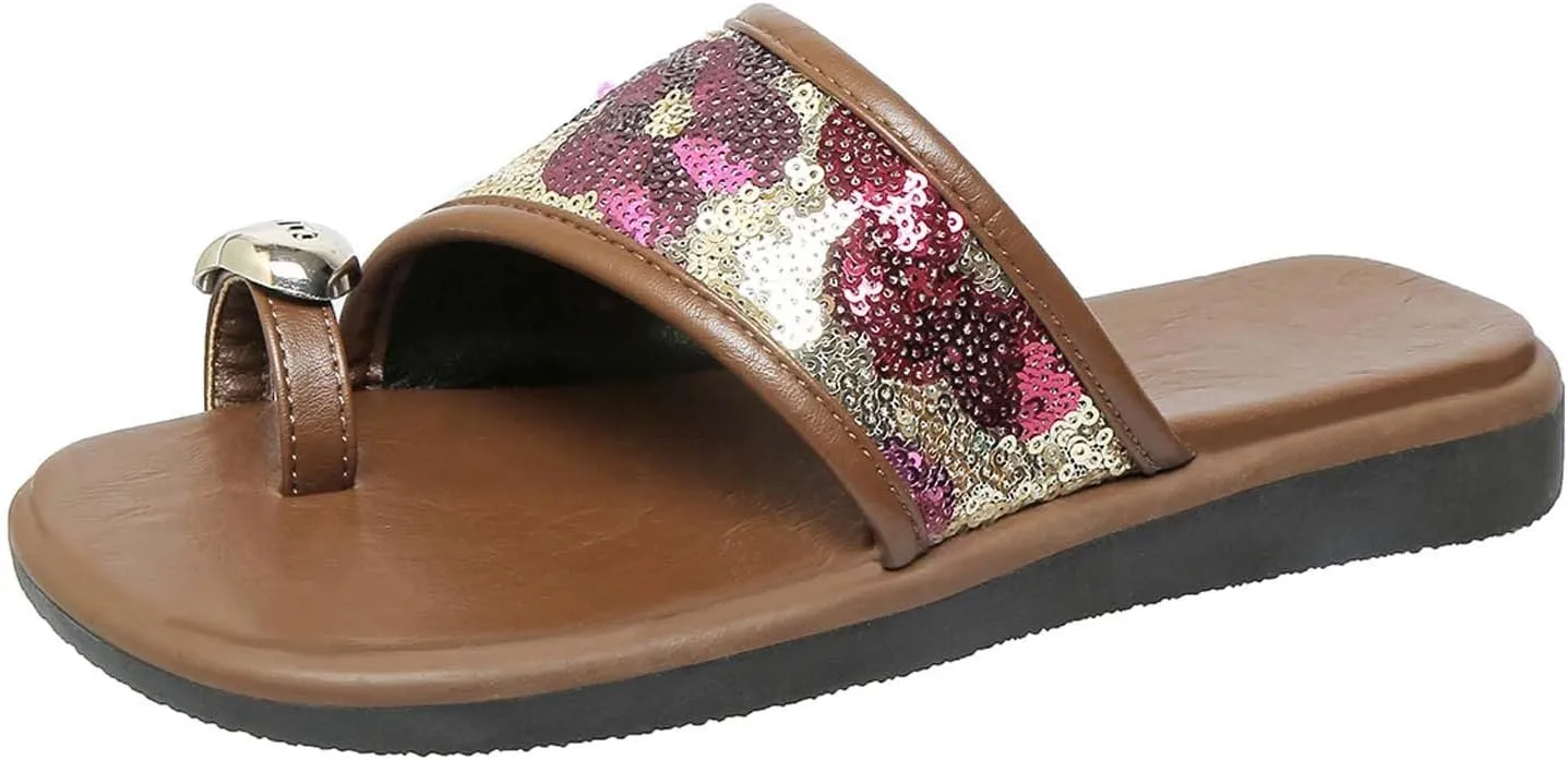 Men's Two Strap Sandal Womens Bear Slippers Size 9