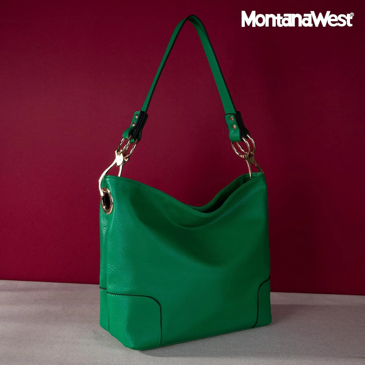 Montana West Medium Hobo Bags for Women Top Handle Satchel Shoulder Purse Bucket Handbag
