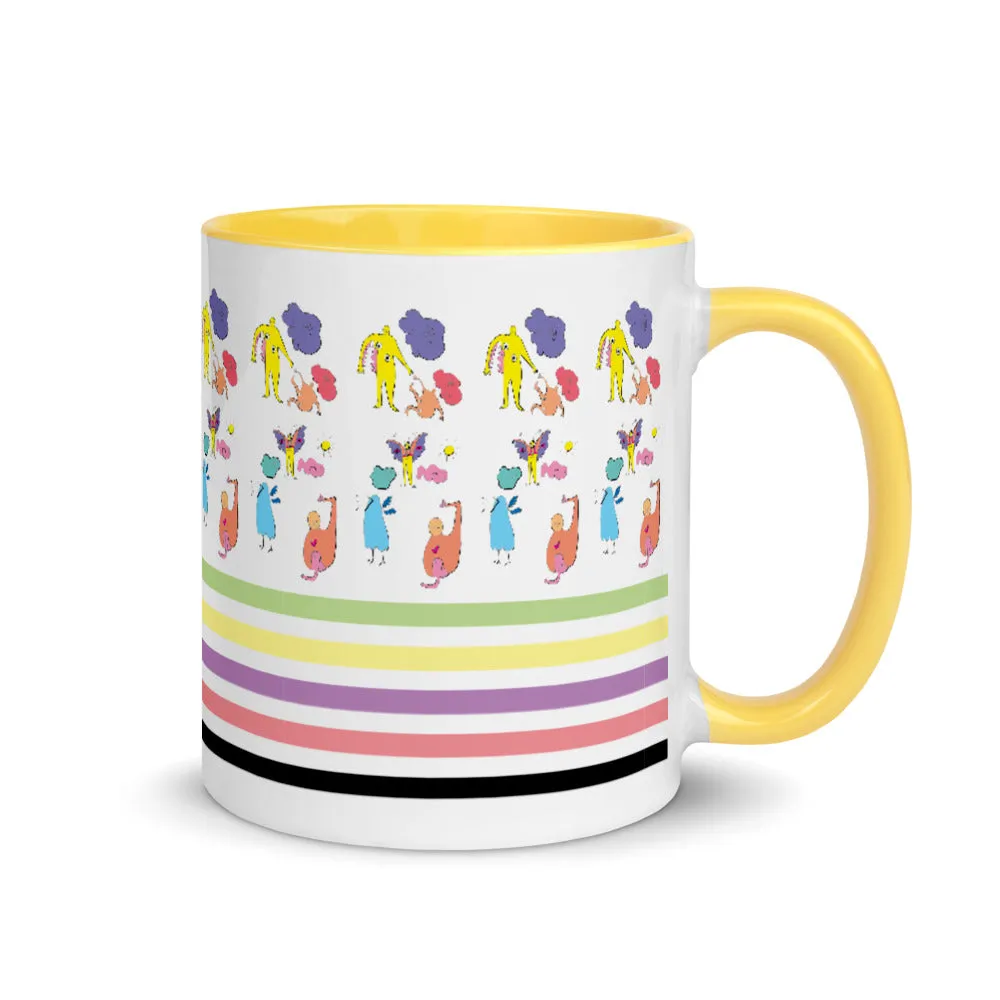 Moonsters(3) Mug with Color Inside