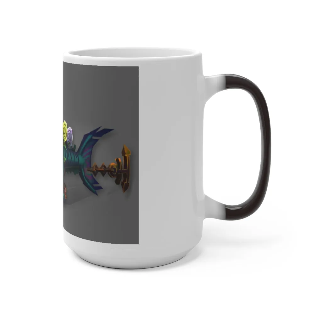 Nibbler's the Misfit Shark Color Changing Mug
