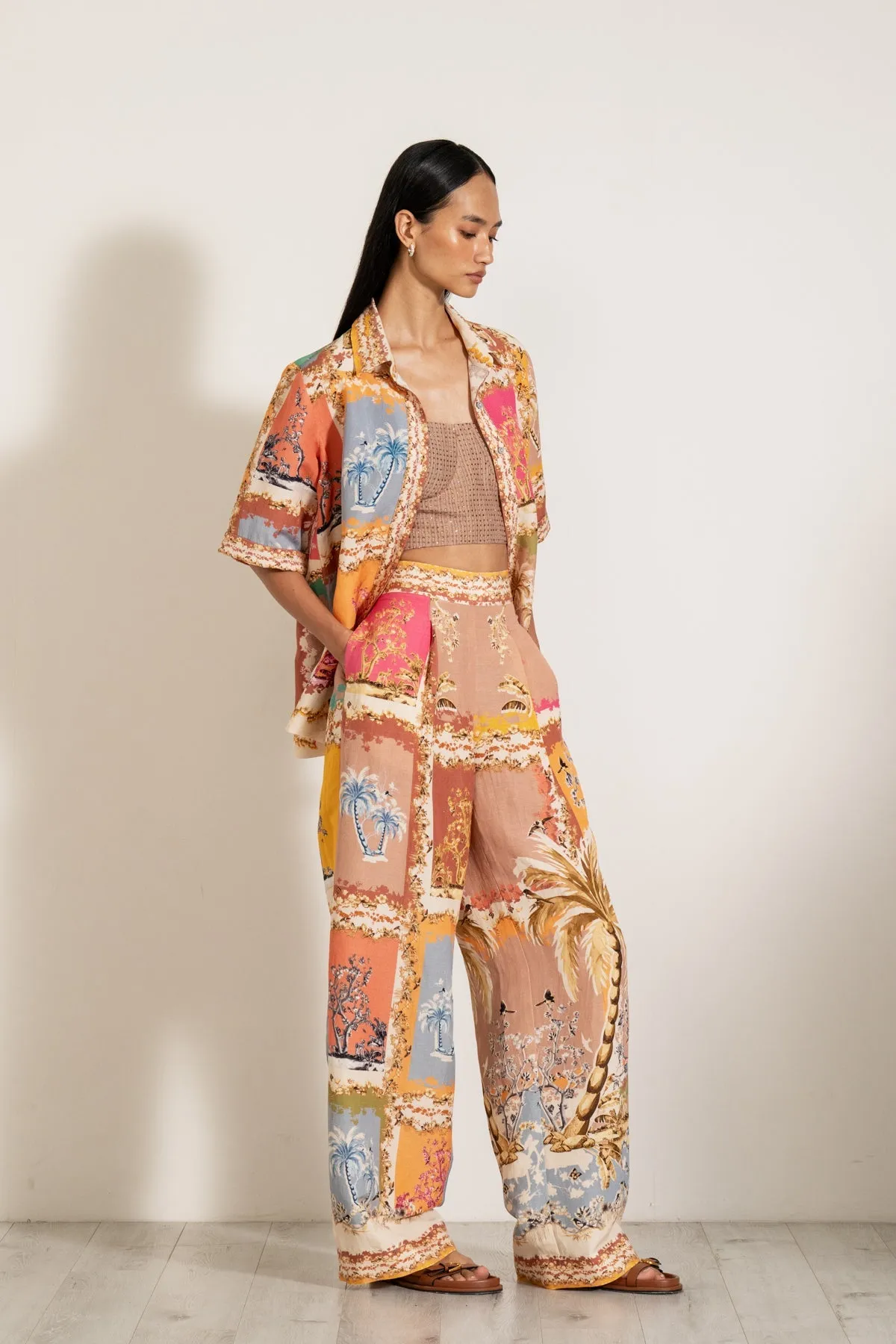 Palmilla Button Down Shirt & Pants