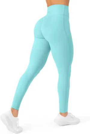 PAVOI ACTIVE Buttery Soft Workout Leggings for Women - High Waisted No Front Seam Gym Leggings Yoga Pants - FlexFlow