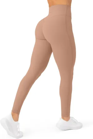 PAVOI ACTIVE Buttery Soft Workout Leggings for Women - High Waisted No Front Seam Gym Leggings Yoga Pants - FlexFlow