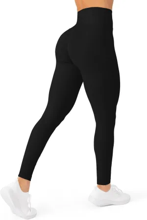 PAVOI ACTIVE Buttery Soft Workout Leggings for Women - High Waisted No Front Seam Gym Leggings Yoga Pants - FlexFlow