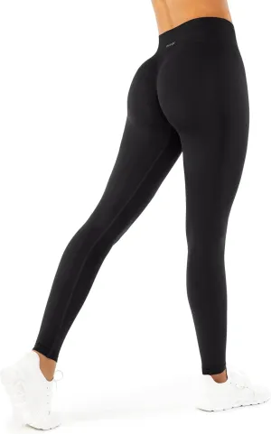 PAVOI ACTIVE Seamless Scrunch Butt Leggings | High Waisted Compression Sculpting Women Full Length Workout Pants | SculptForm
